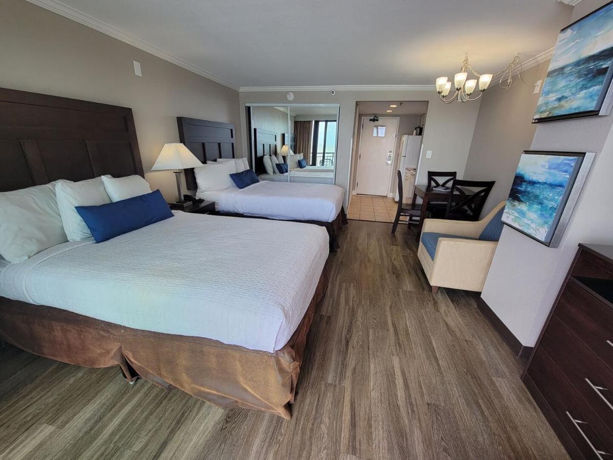 Direct Oceanfront Suite Caravelle Resort 615 Sleeps 4 Guests Myrtle Beach Bagian luar foto