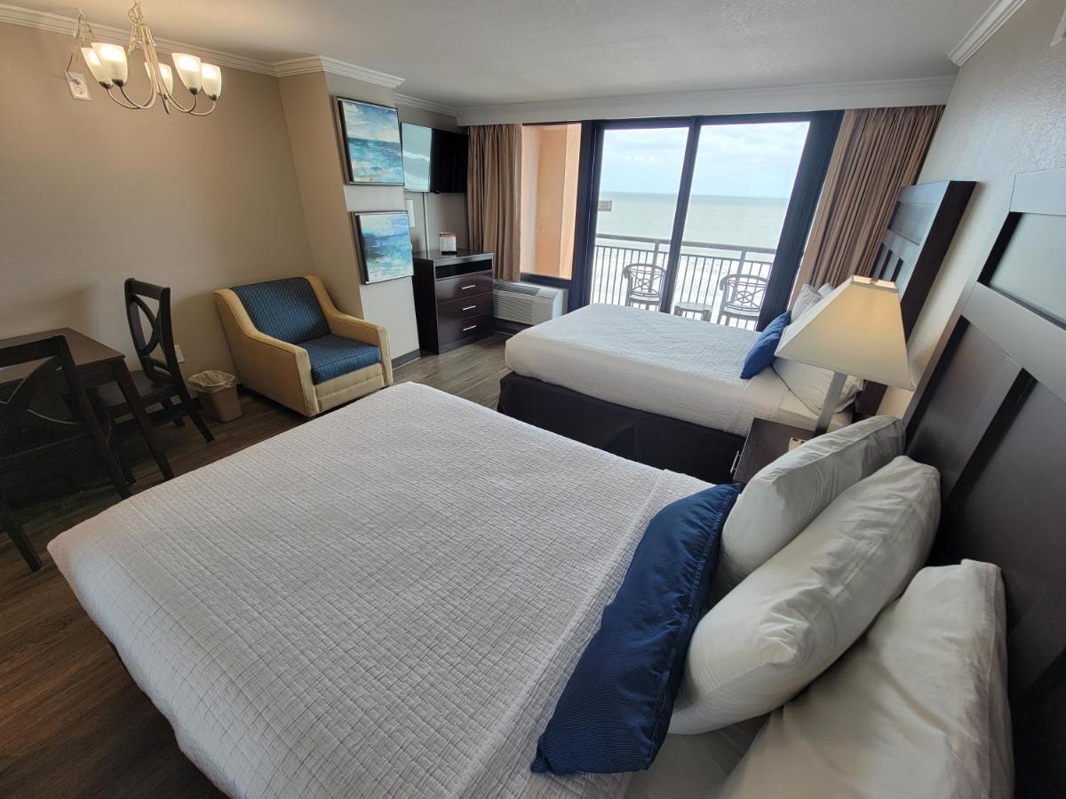 Direct Oceanfront Suite Caravelle Resort 615 Sleeps 4 Guests Myrtle Beach Ruang foto