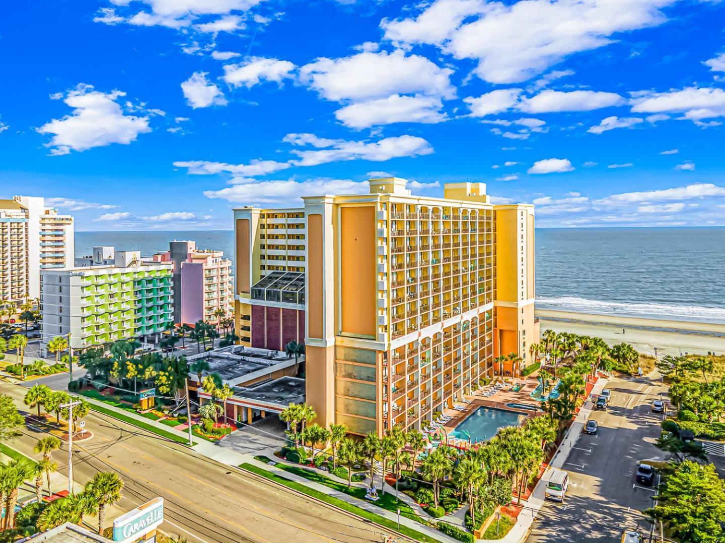 Direct Oceanfront Suite Caravelle Resort 615 Sleeps 4 Guests Myrtle Beach Bagian luar foto