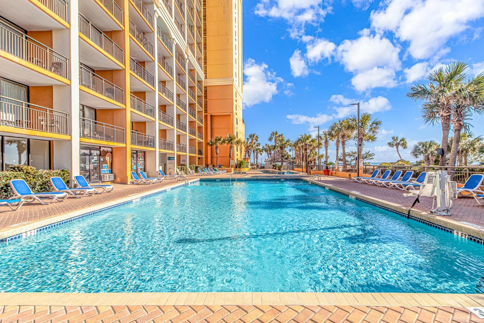 Direct Oceanfront Suite Caravelle Resort 615 Sleeps 4 Guests Myrtle Beach Bagian luar foto