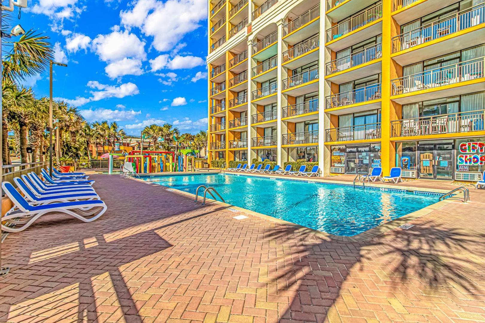 Direct Oceanfront Suite Caravelle Resort 615 Sleeps 4 Guests Myrtle Beach Bagian luar foto