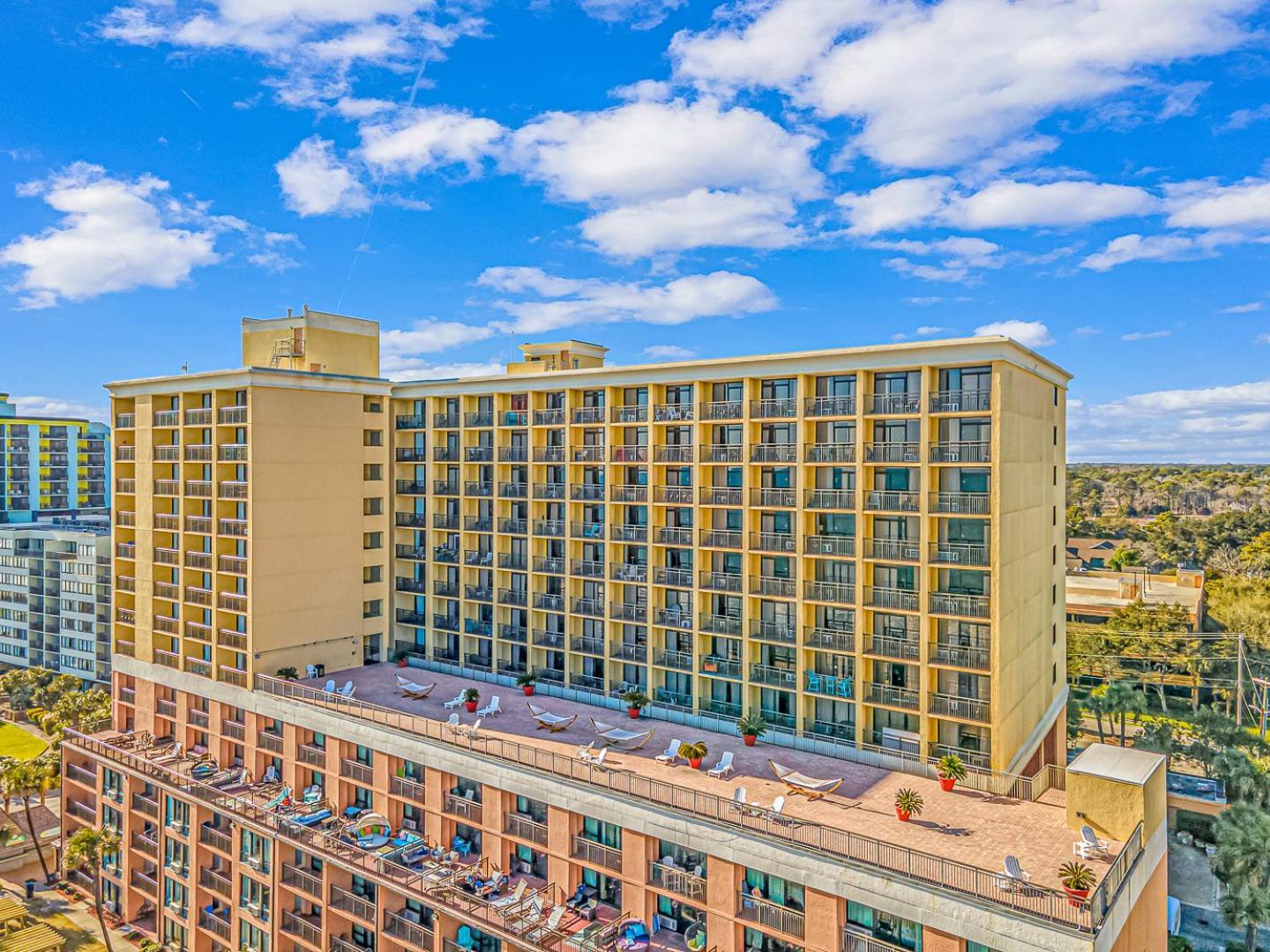 Direct Oceanfront Suite Caravelle Resort 615 Sleeps 4 Guests Myrtle Beach Bagian luar foto